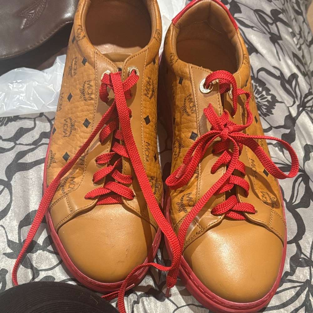 Mcm tennis shoes